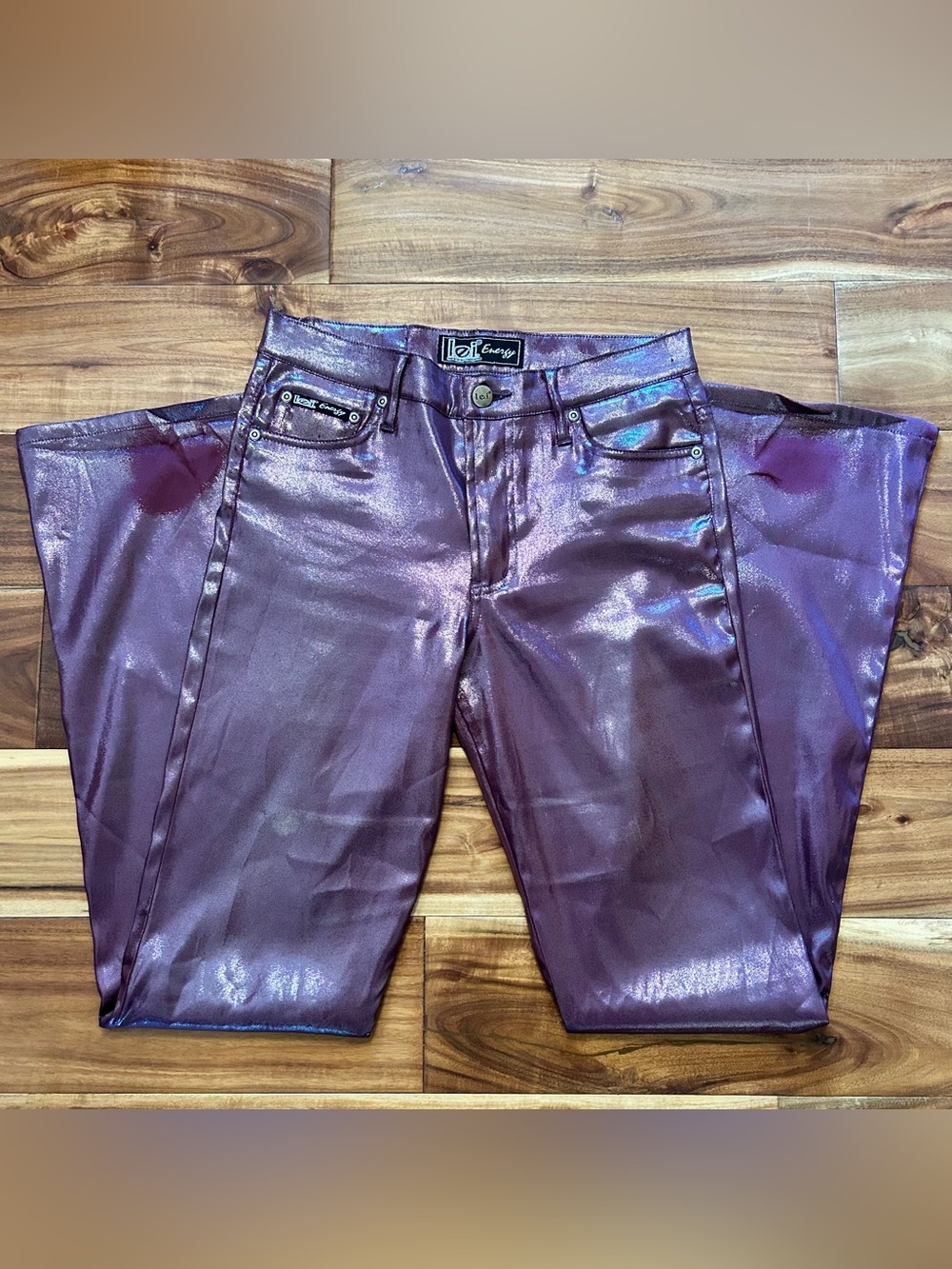Vintage LEI Shimmering Plum Bootcut Jeans